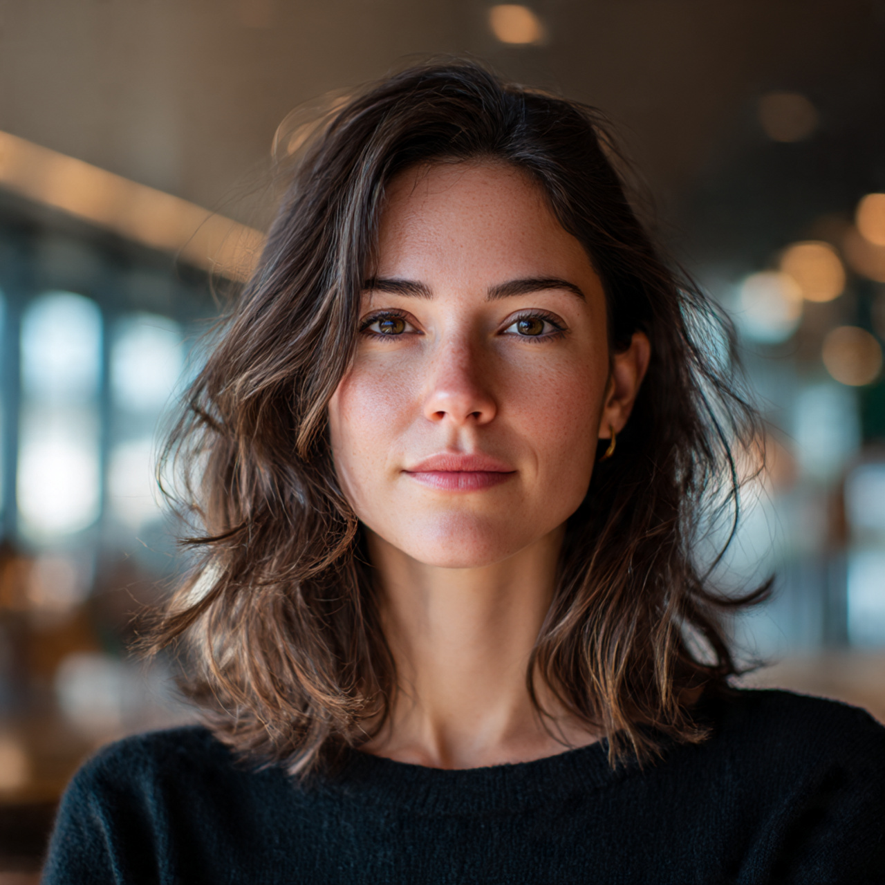 a single realistic portrait of a woman 5