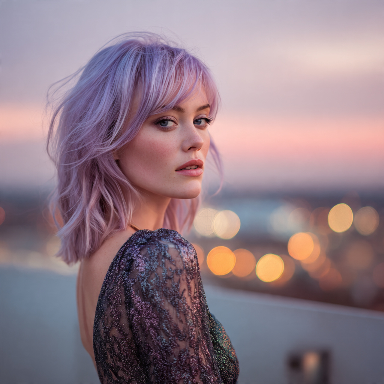 a single realistic portrait of a woman 7