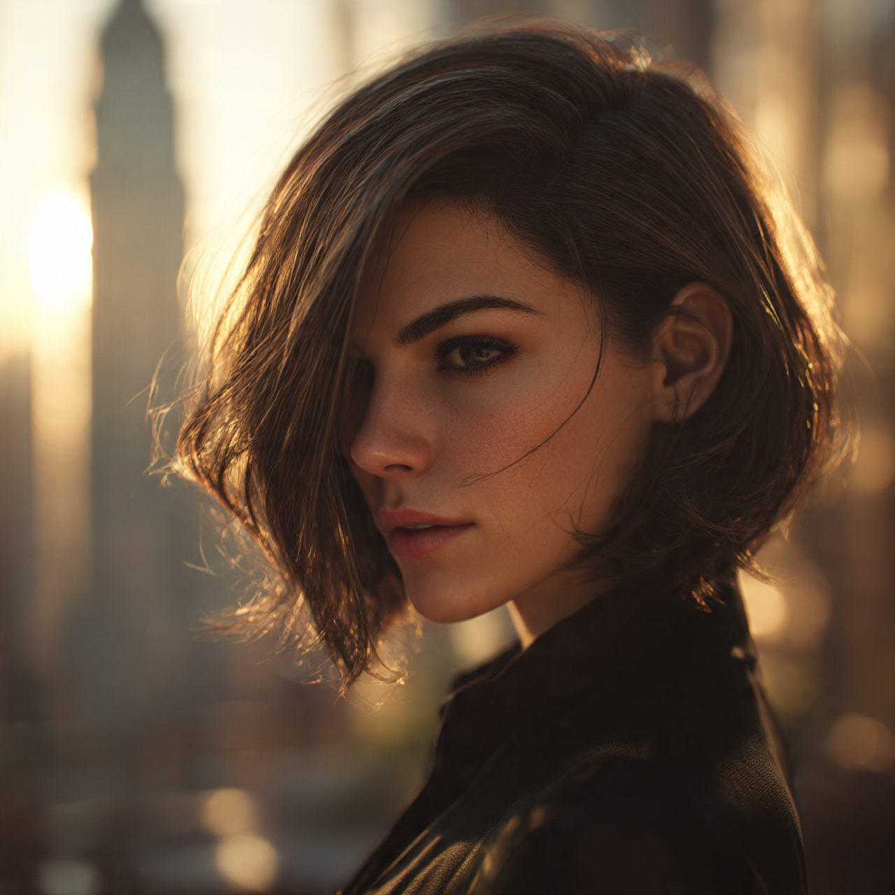 a single ultra realistic portrait of a woman 4