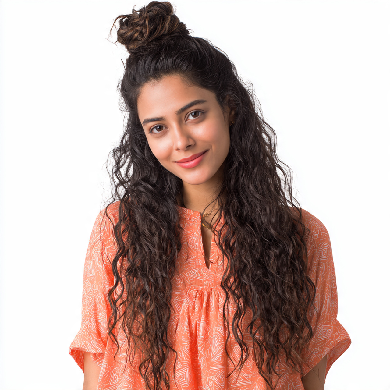 Hairstyles Deep Wave Hair: 20 Beautiful Styles for Volume, Shape, and Everyday Wear 20 a single women with deep wave loose