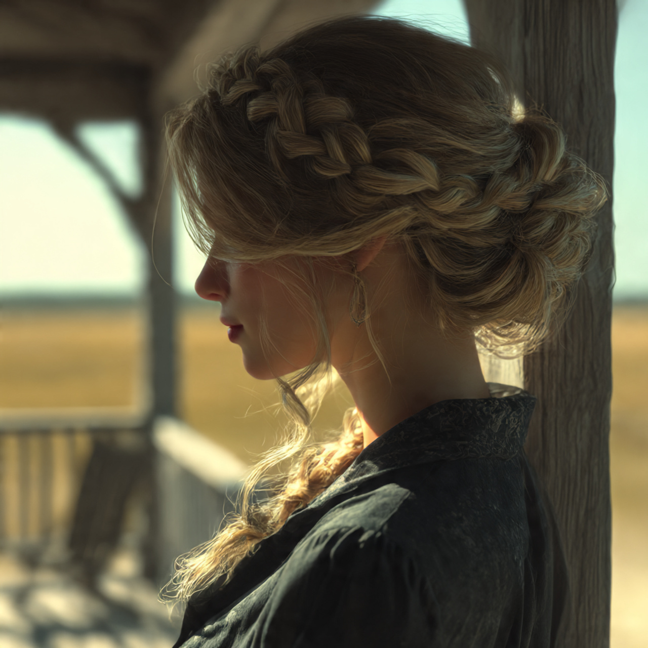 27 Modern Cowgirl Hairstyles Ideas for an Inspiring Western Vibe 15 a soft elegant realistic image of a