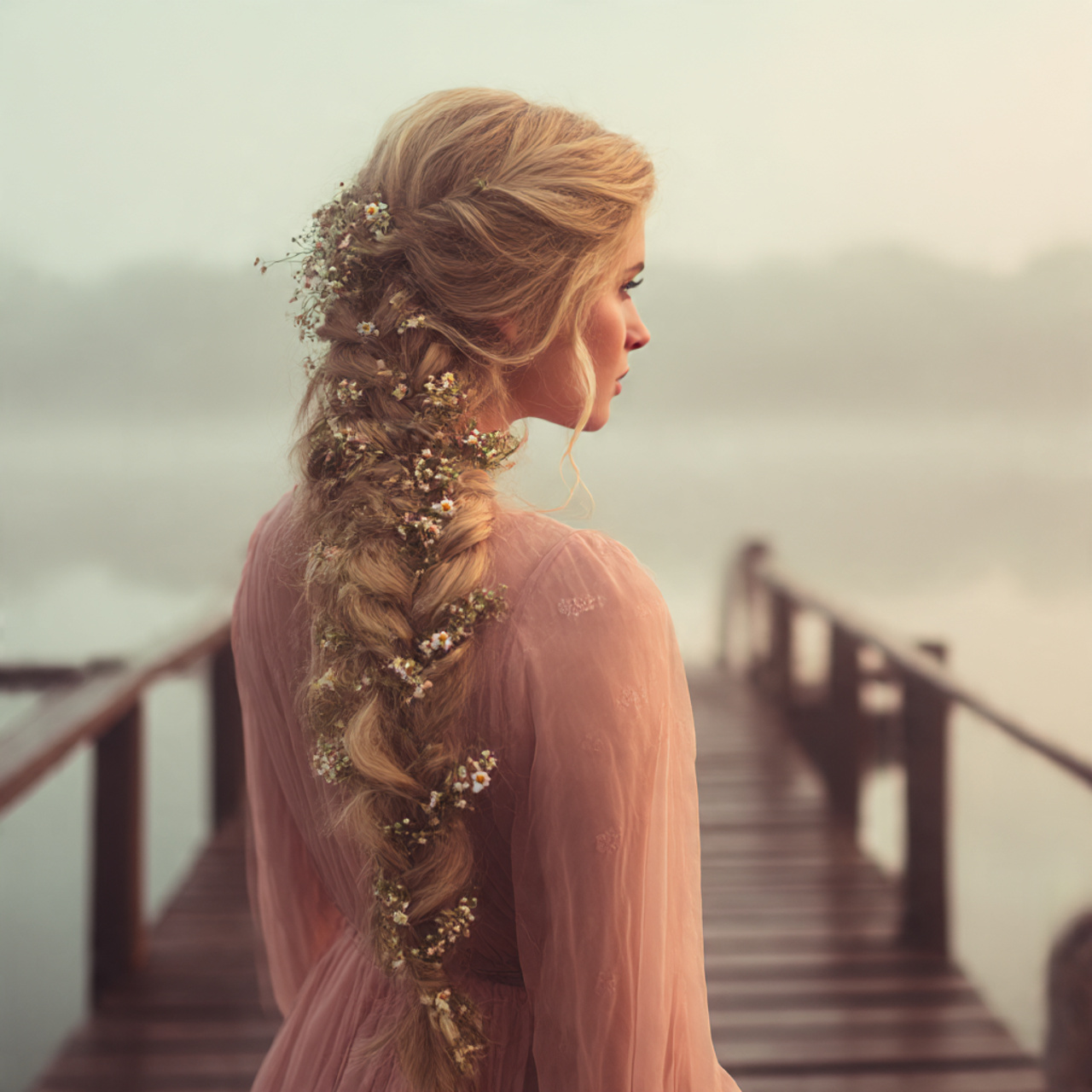 20 Famous Birthday Hairstyles Ideas for Every Party Vibe 13 a soft featured blonde european woman wearing a