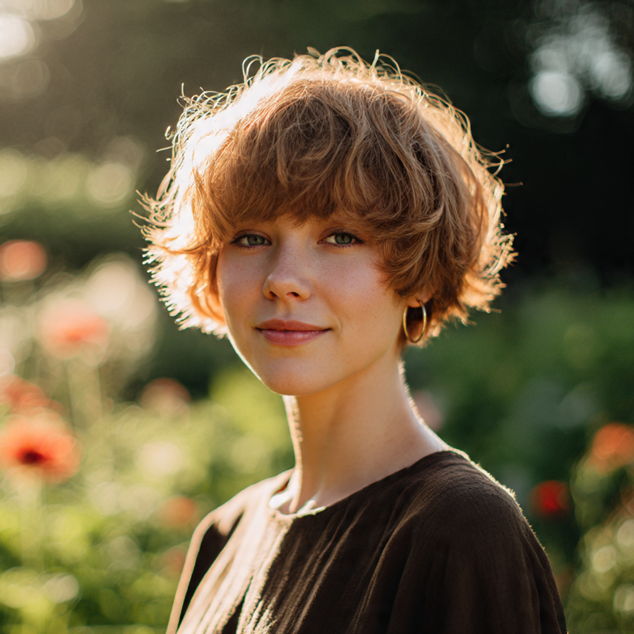 Bold & Chic: 20 Short Cropped Hairstyles Ideas 14 a soft natural looking woman wearing a modern