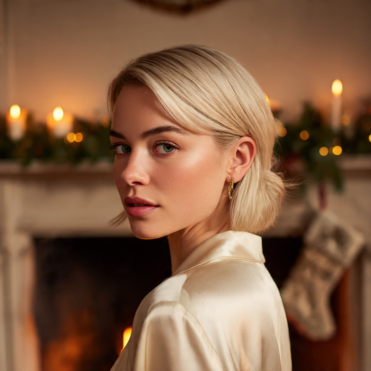 Gorgeous 25 Christmas Hairstyles Ideas for Every Holiday Event 22 a soft natural portrait of a fair skinned