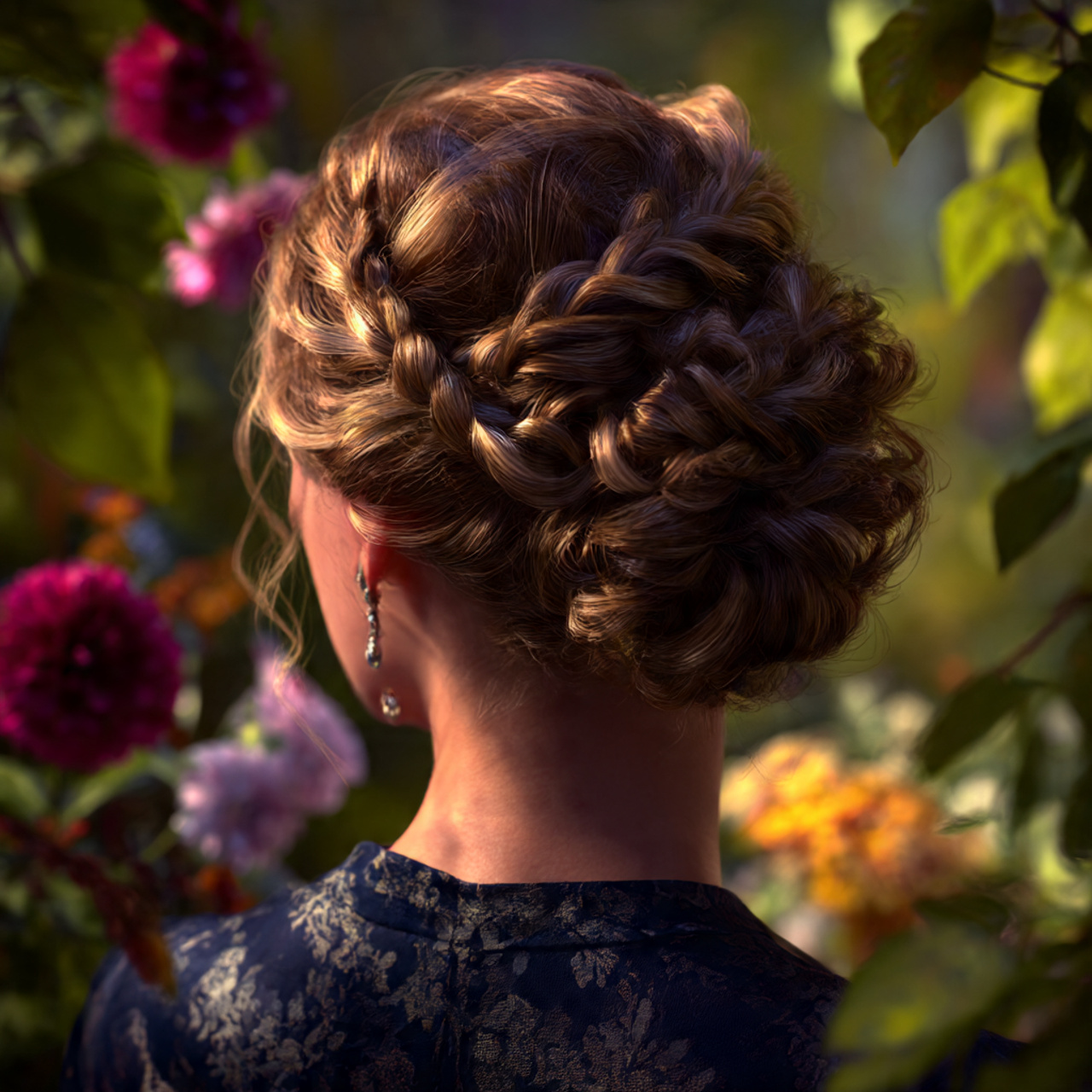 27 Stunning Micro Braid Hairstyles You Need Now! 10 a sophisticated woman with a micro braid