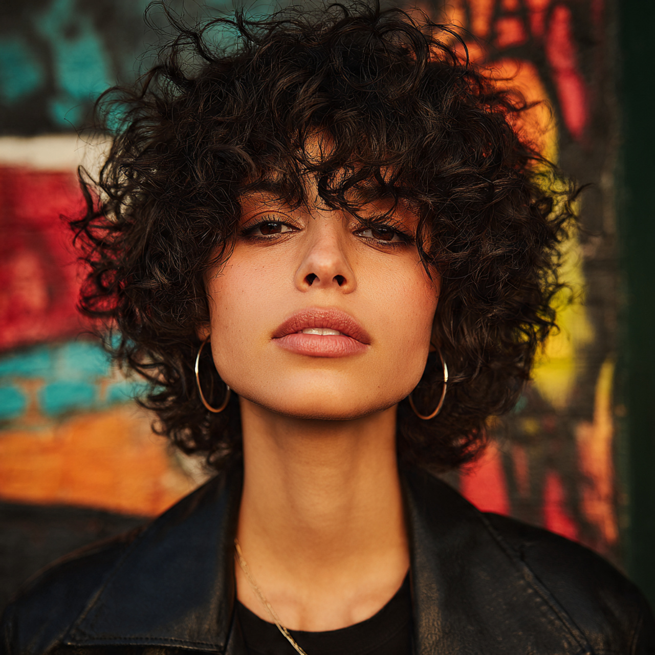 a striking lifelike portrait of a woman