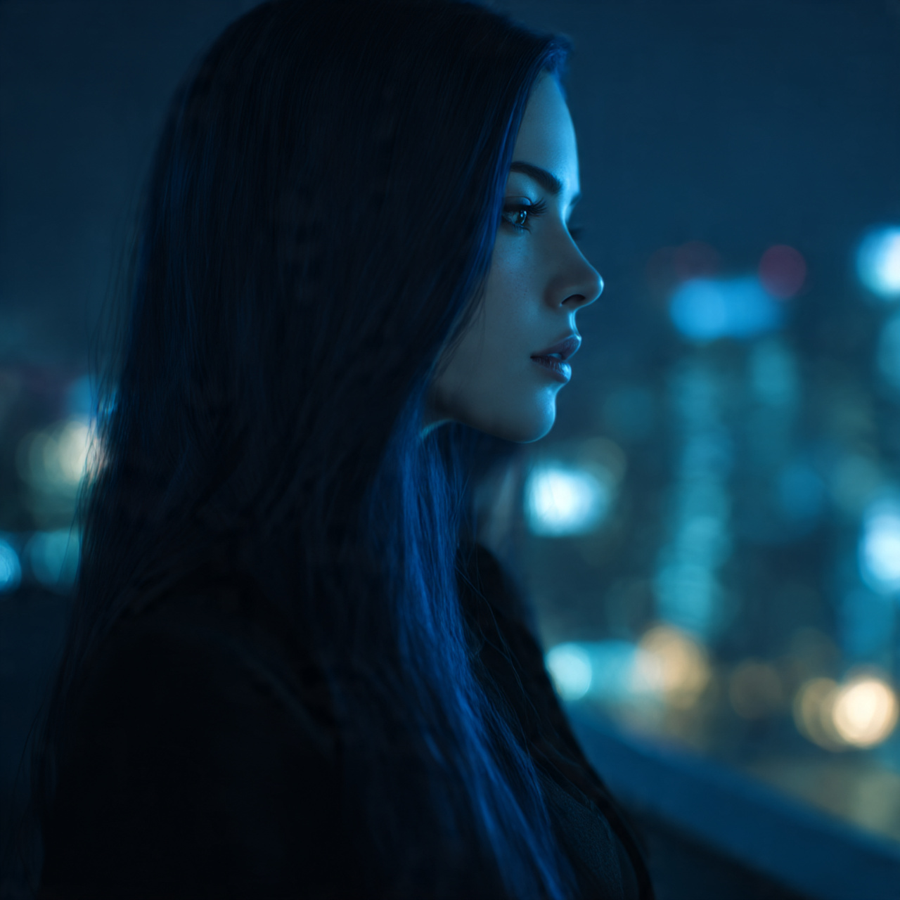 a striking ultra realistic portrait of a woman