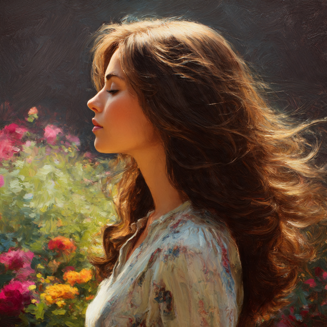 Hairstyles for Brunettes: Top 28 Luxurious Looks 21 a stunning brunette woman with soft layered