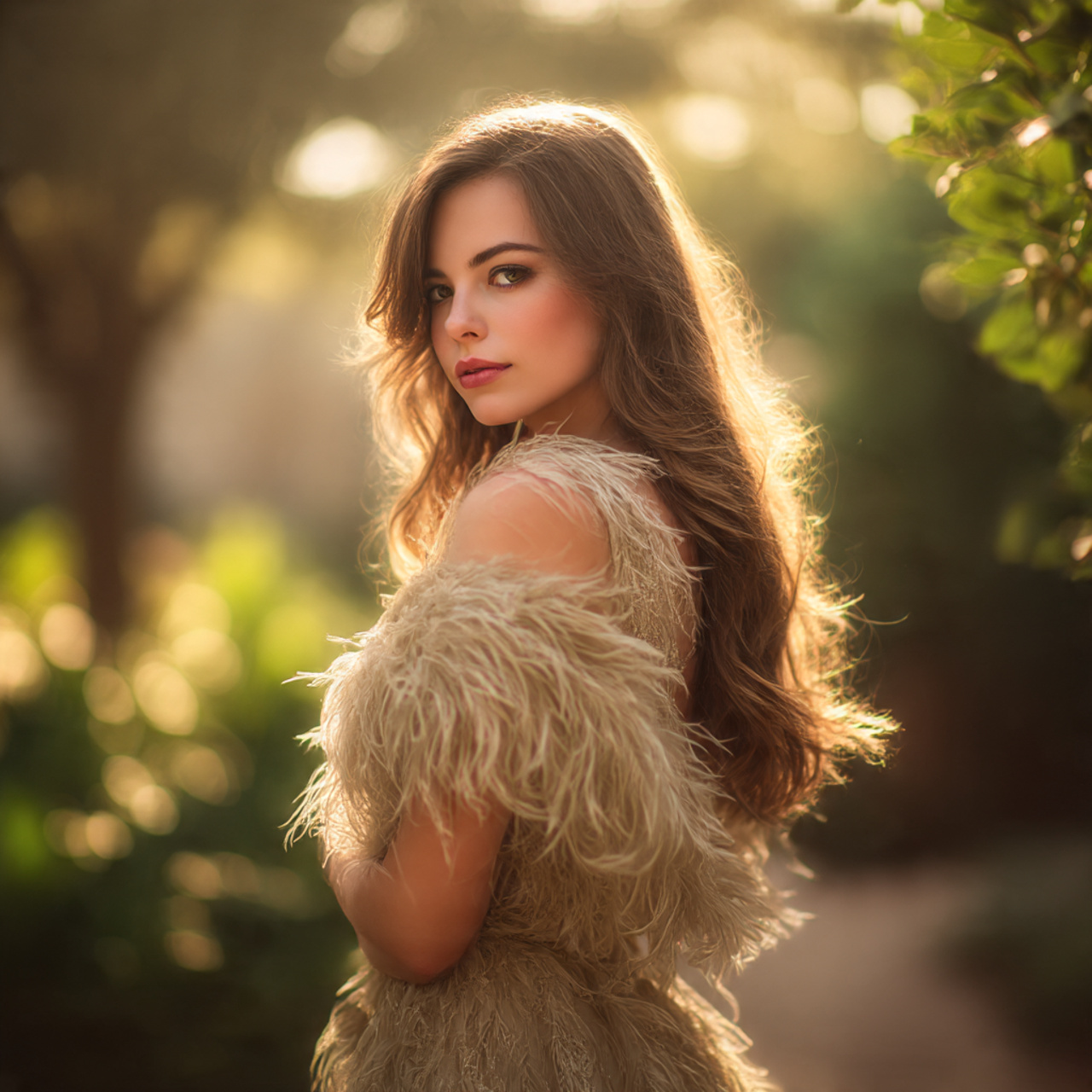 20 Layered Haircut Ideas to Transform Your Look 1 a stunning woman with long feathered layers