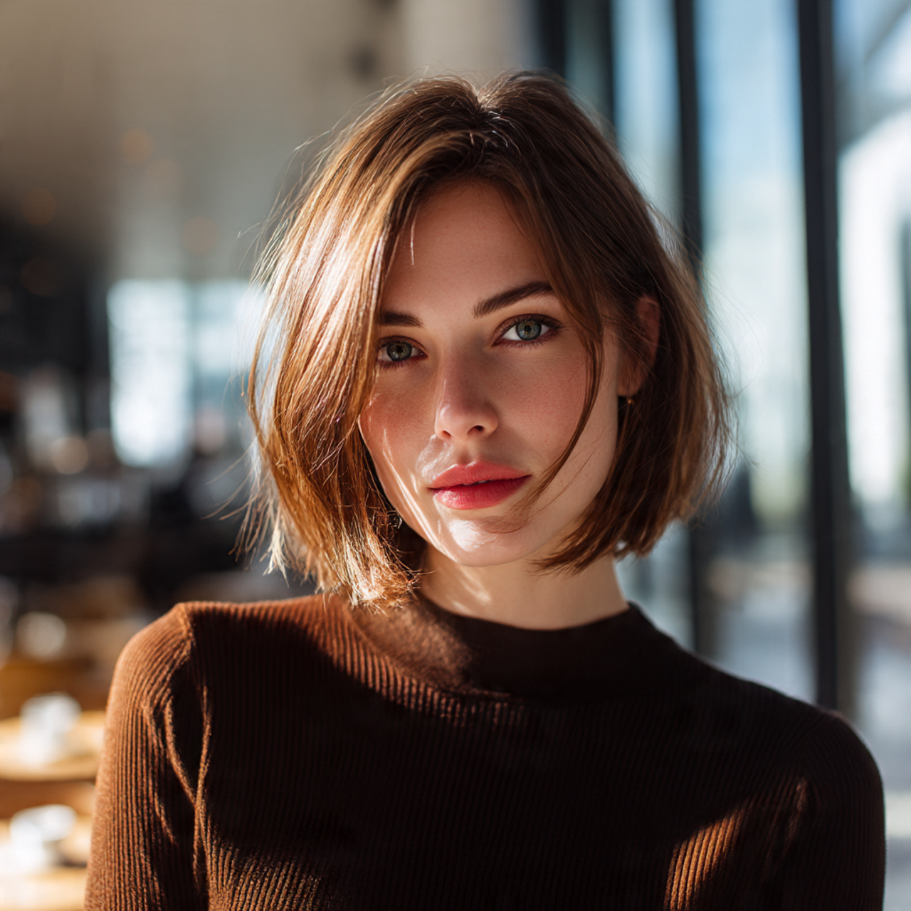 Hairstyles for Brunettes: Top 28 Luxurious Looks 11 a stylish brunette woman with a long