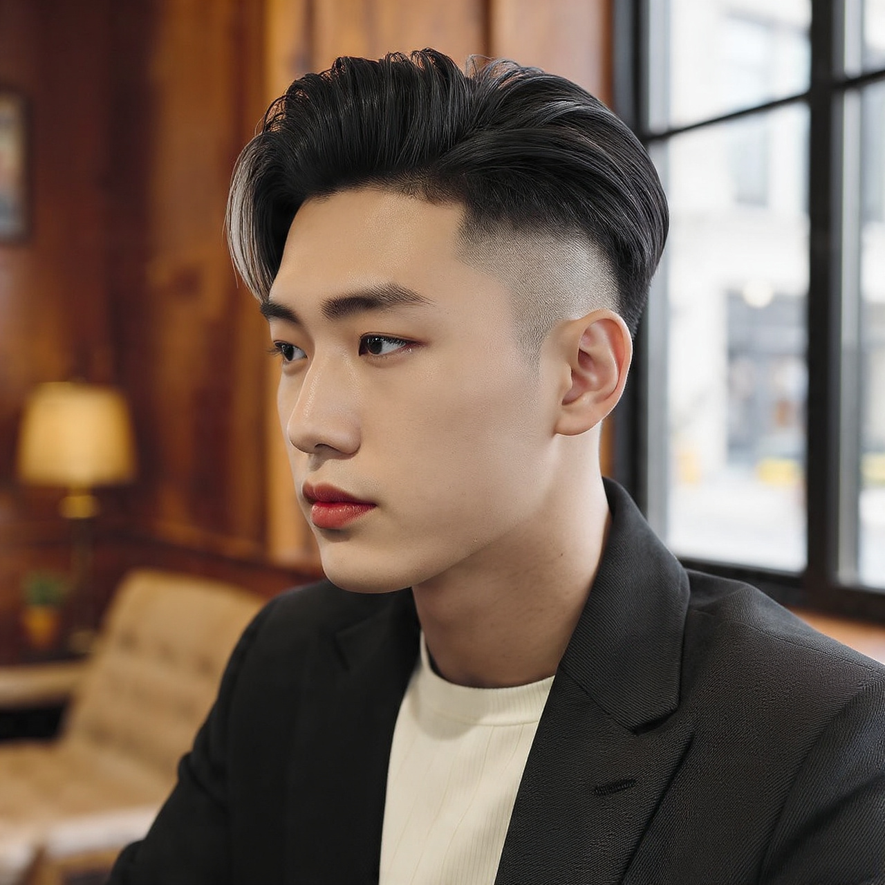 Trendy 30 Korean Hairstyles for Men Ideas to Elevate Your Style 12 a stylish korean man with a medium length