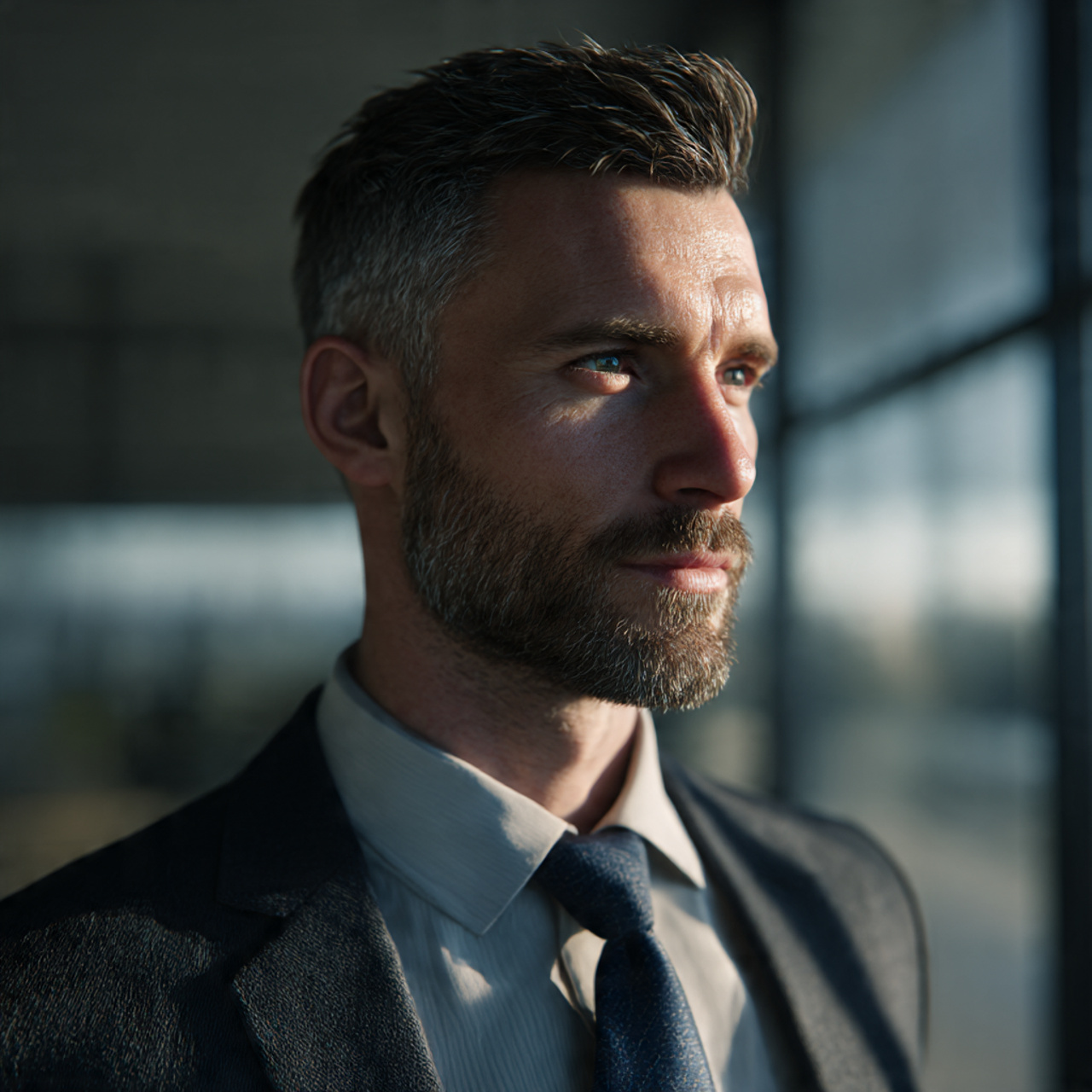 27 Best Medium Hairstyles for Men: Pro Cuts & Styling 21 a stylish man with a clean professional