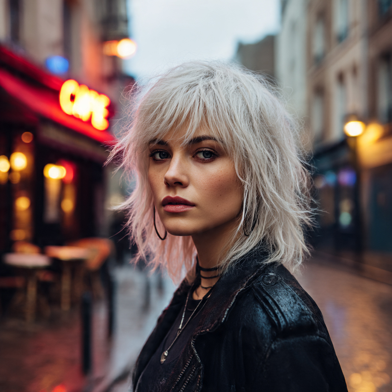 a stylish woman in her early 30s