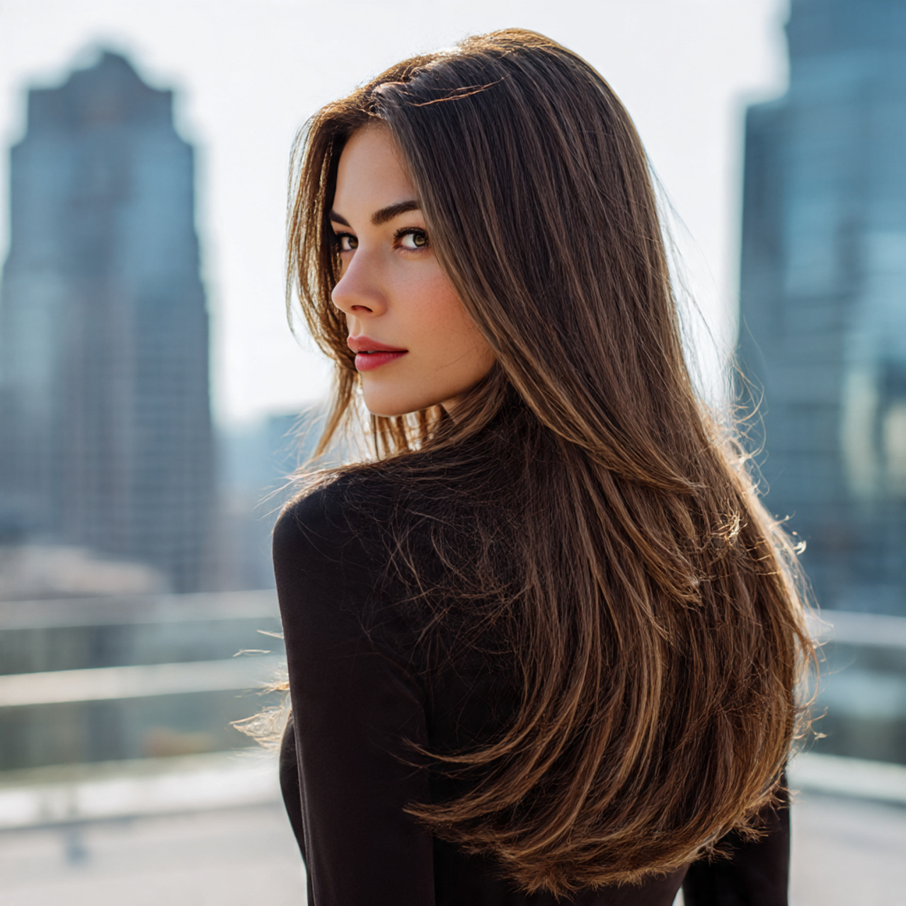 Best Long Hairstyles for Women: 27 Chic Ideas 22 a stylish woman showing long hairstyles for