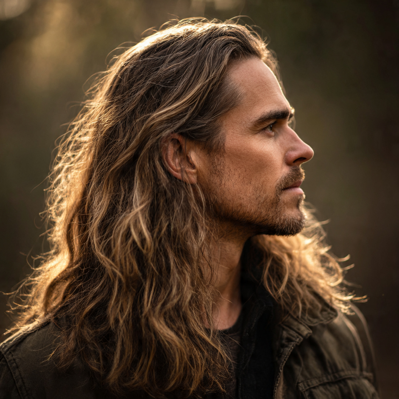 a tall rugged white male in his