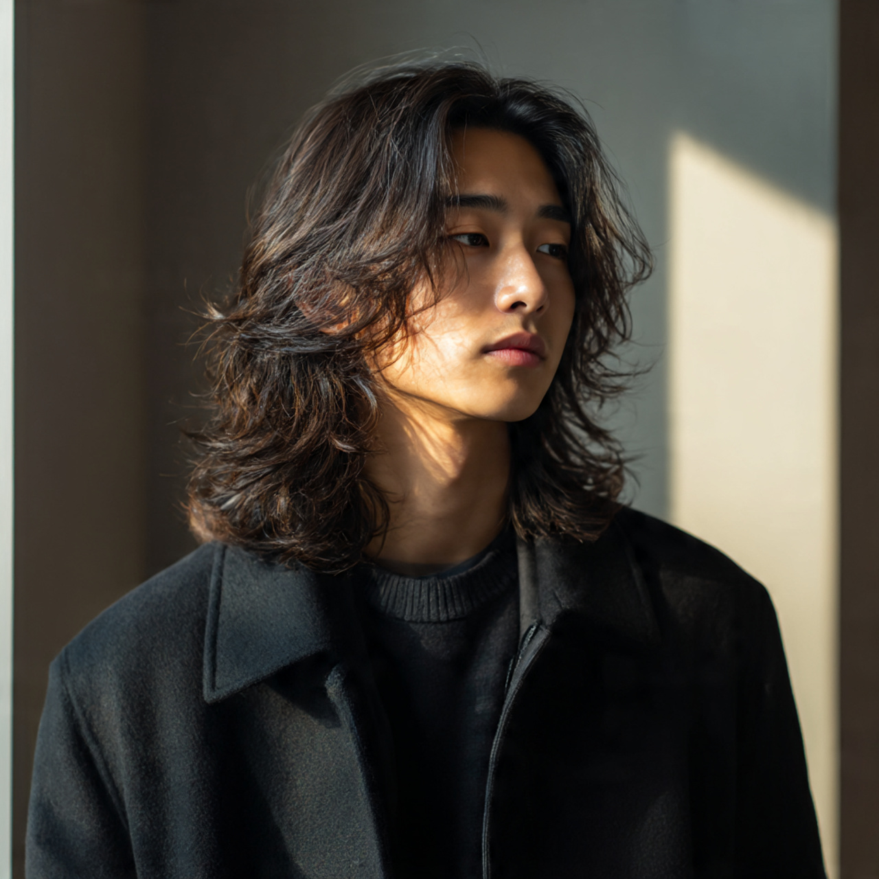 Trendy 30 Korean Hairstyles for Men Ideas to Elevate Your Style 25 a trendy korean man with medium length hair