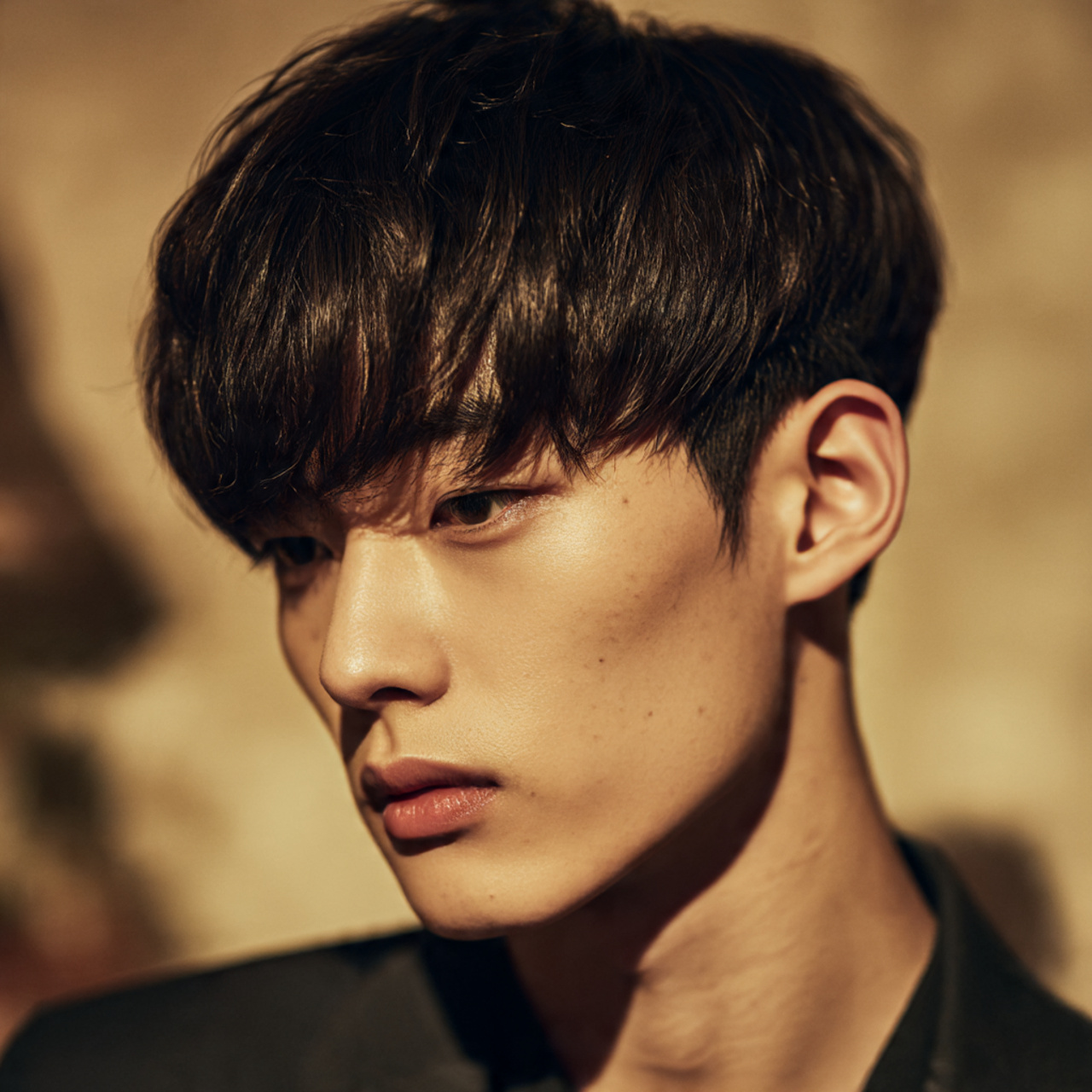 Trendy 30 Korean Hairstyles for Men Ideas to Elevate Your Style 5 a trendy korean man with the signature