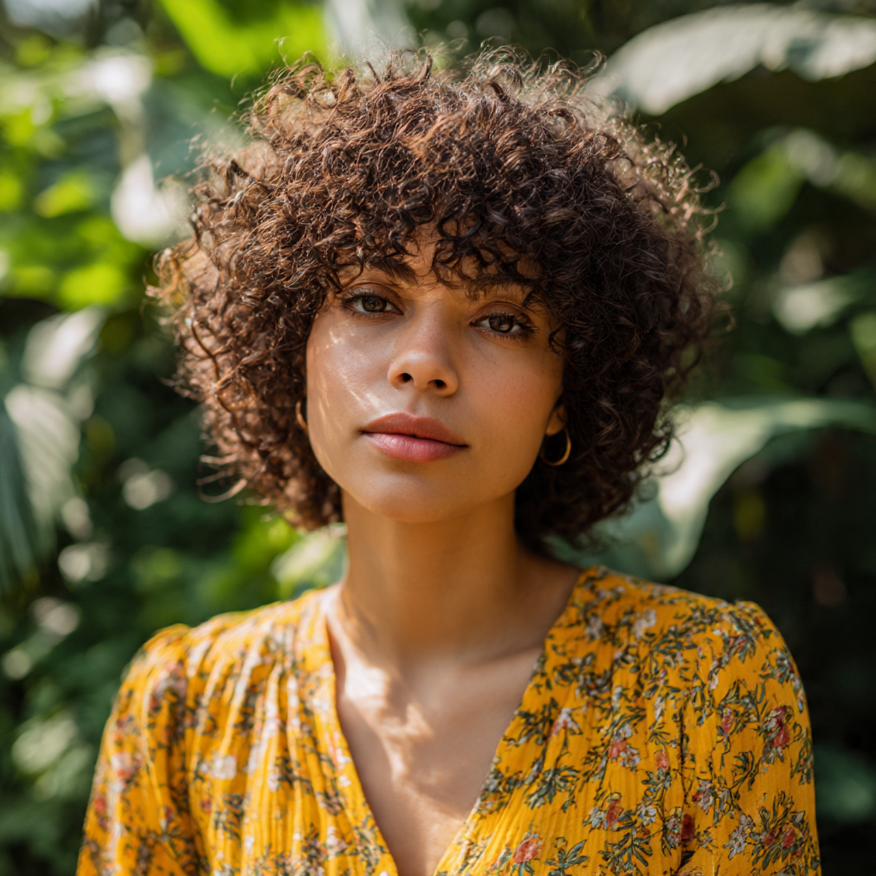 20 Shaggy Lob Ideas for a Fresh, Modern Look 5 a vibrant medium close portrait of a woman