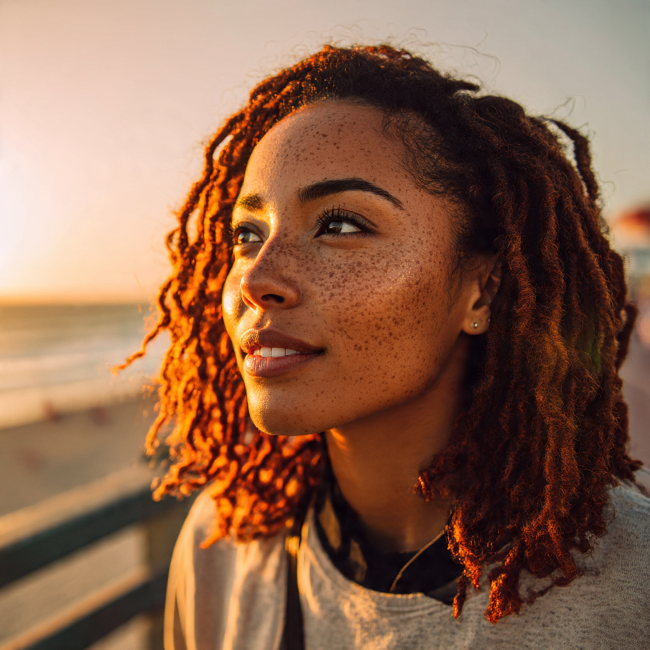 a vibrant realistic image of a stunning