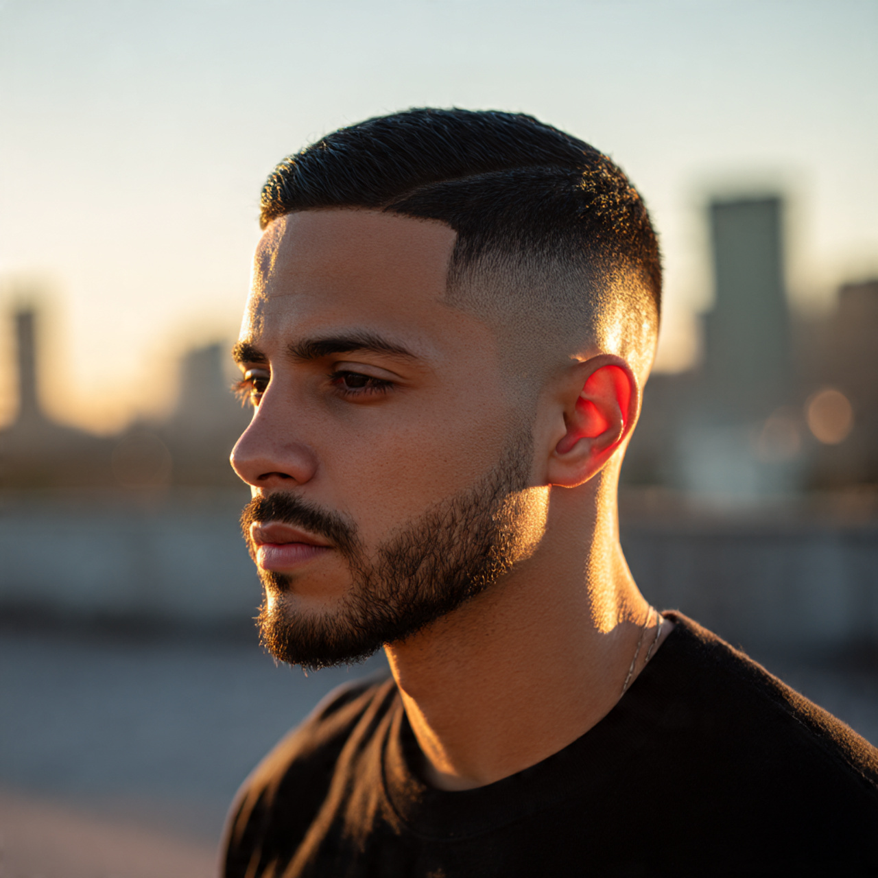 a well groomed latino male in his mid 20s