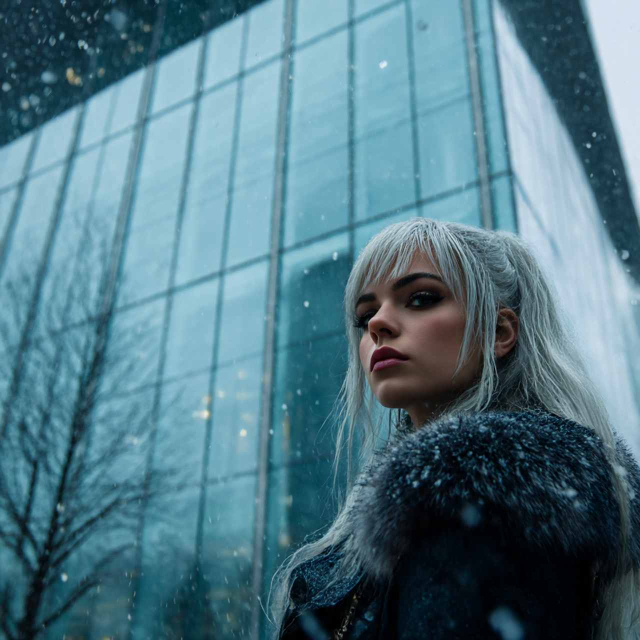 27 Hottest Winter Wolf Cut Ideas & Styles 25 a winter wolf cut styled with a