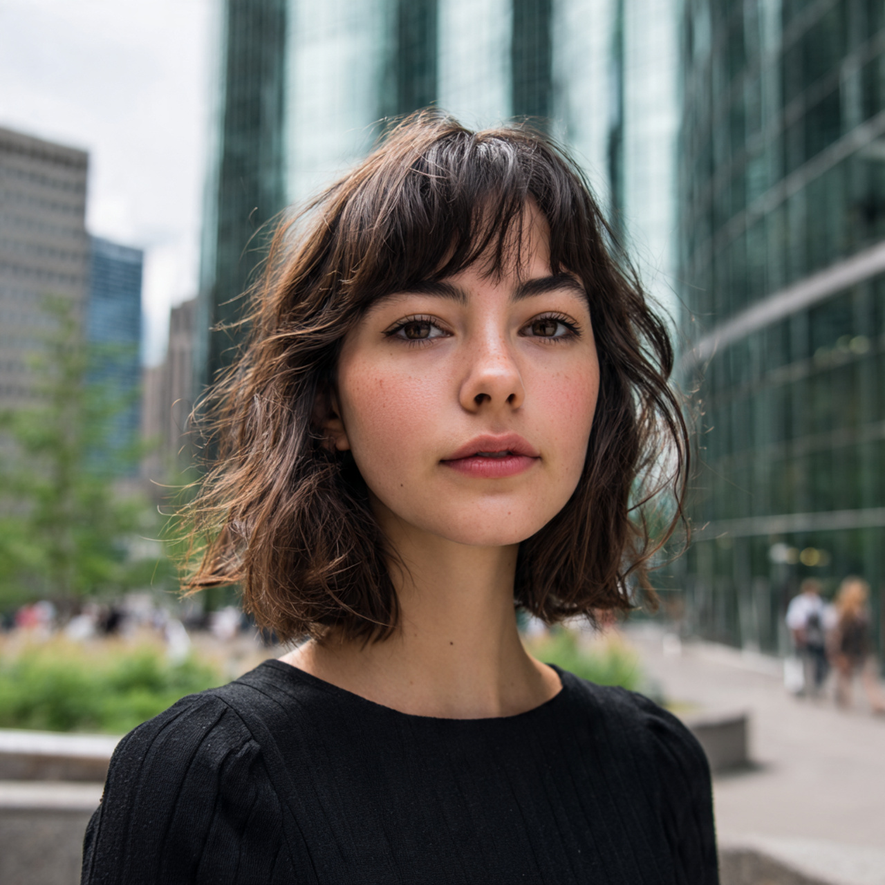 a woman in her mid 20s with a