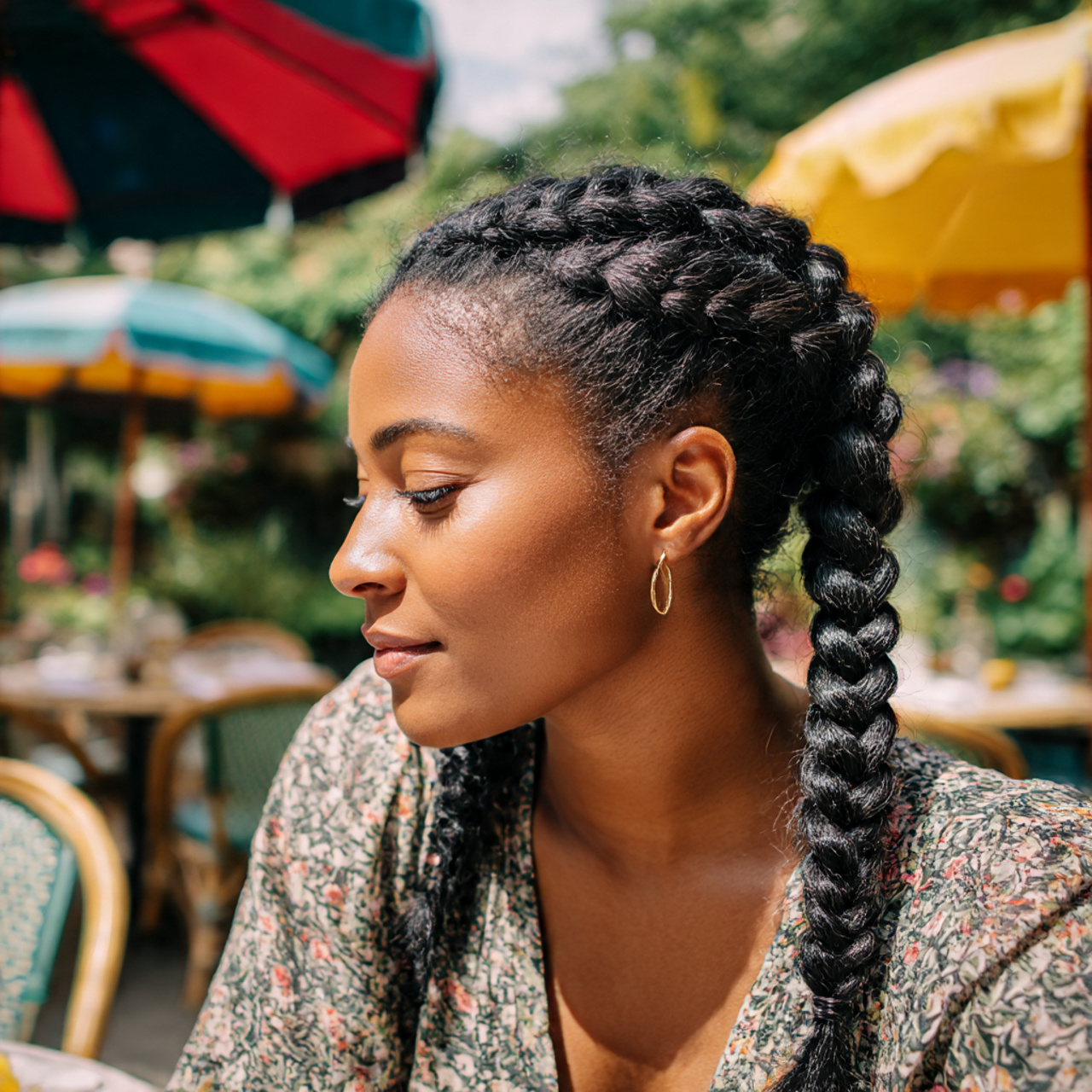 27 Chic & Easy Summer Hairstyles: Humidity-Proof Looks 3 a woman with a perfect classic french