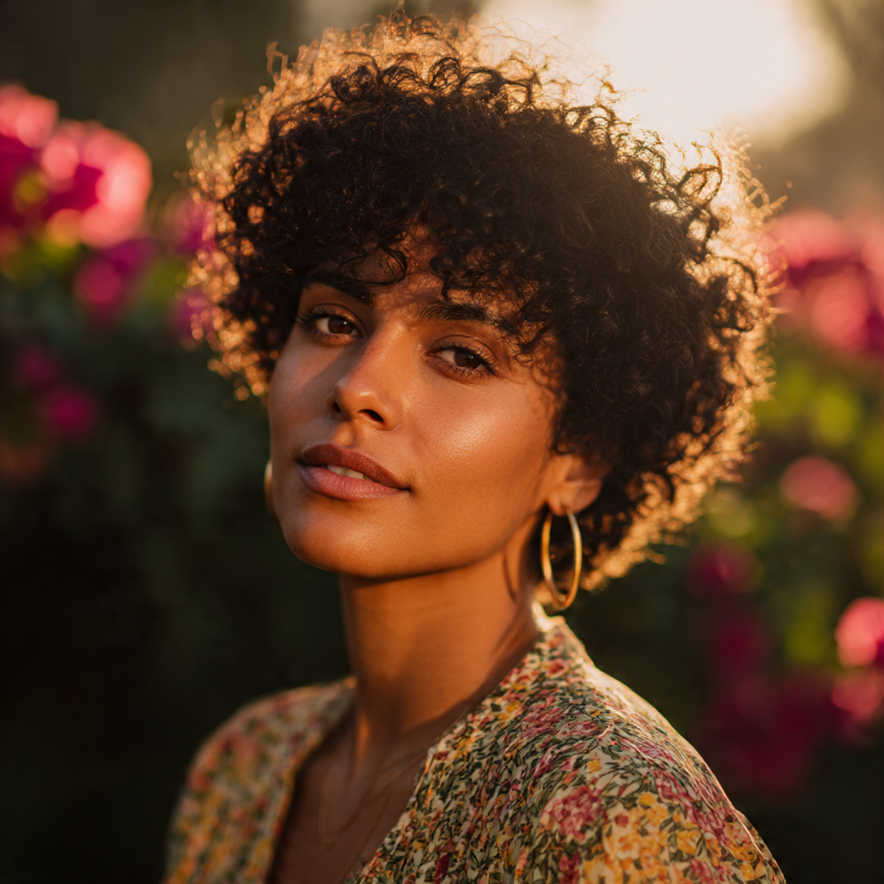 Bold & Chic: 20 Short Cropped Hairstyles Ideas 6 a woman with a voluminous curly crop