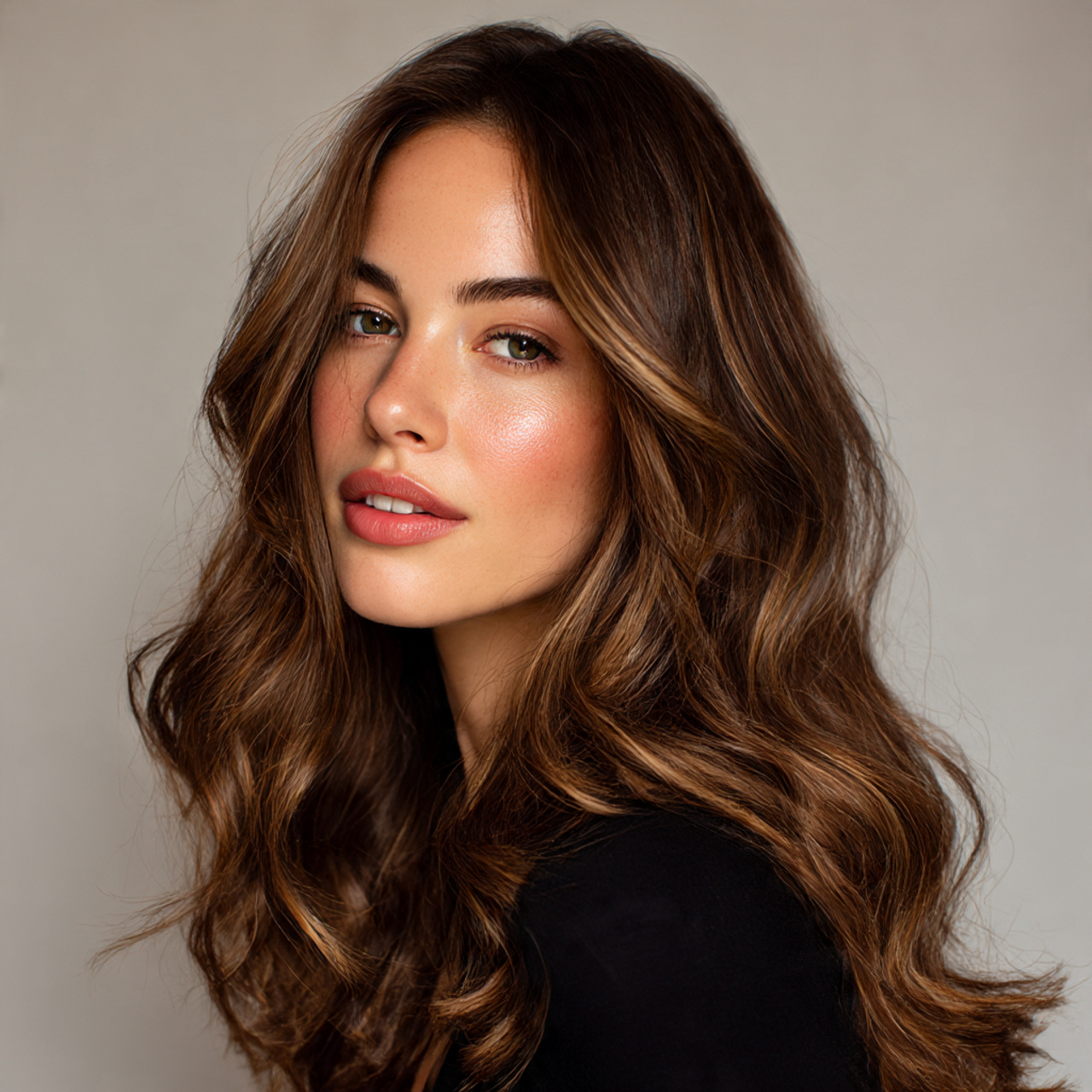 a woman with brown sugar hair featuring 1