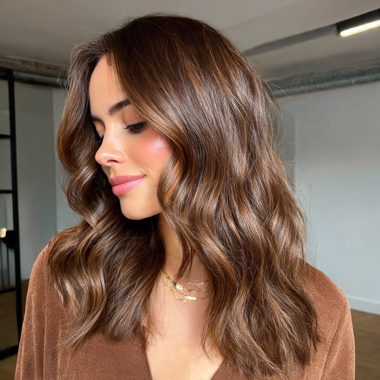 a woman with brown sugar hair featuring 2