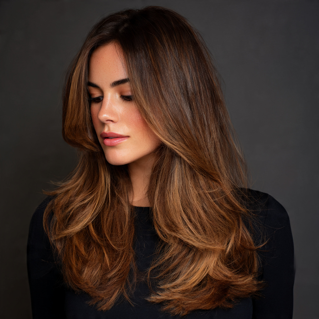 a woman with brown sugar hair featuring 4