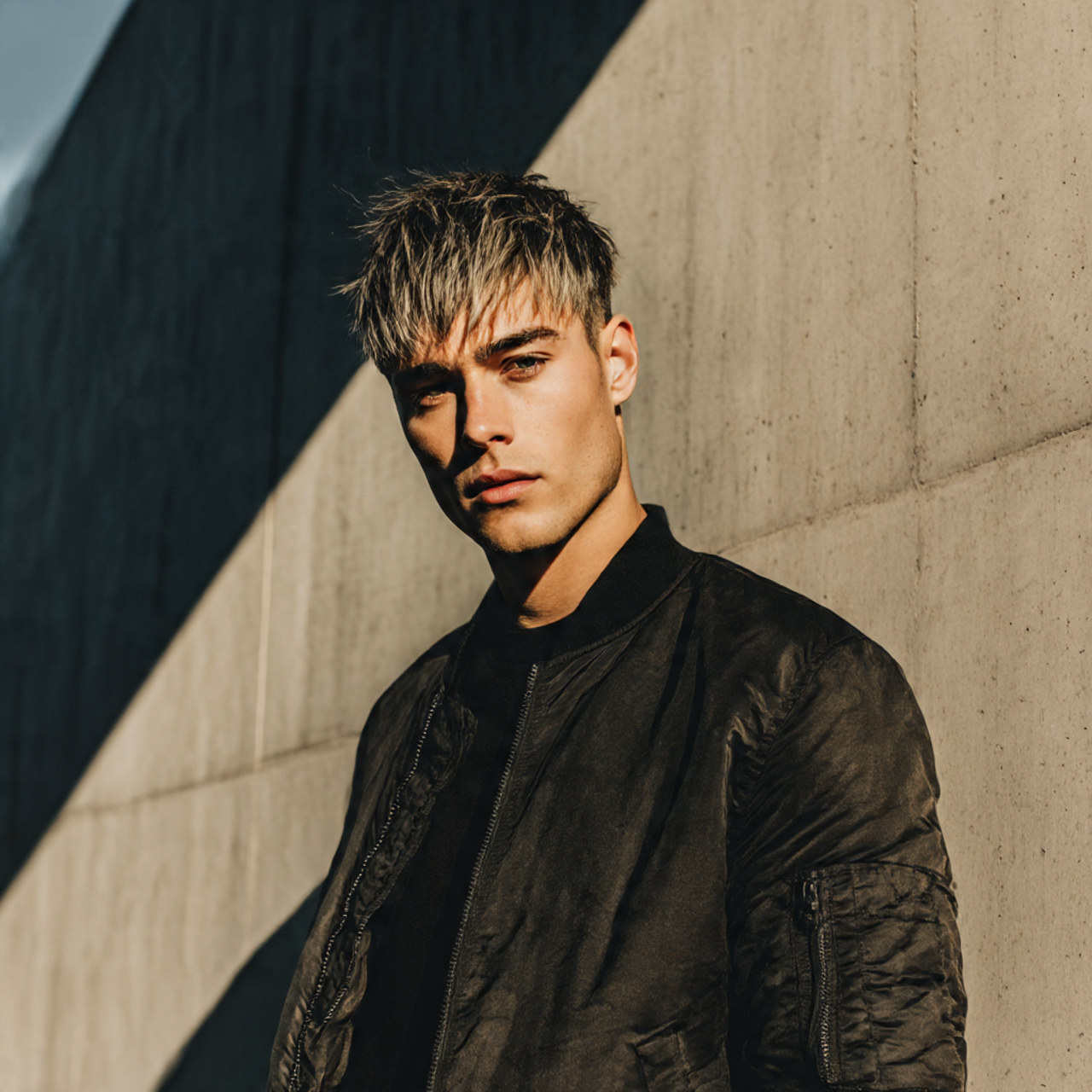 20 Modern Wolf Cut Men Ideas to Upgrade Your Style 4 a young man with straight choppy wolf