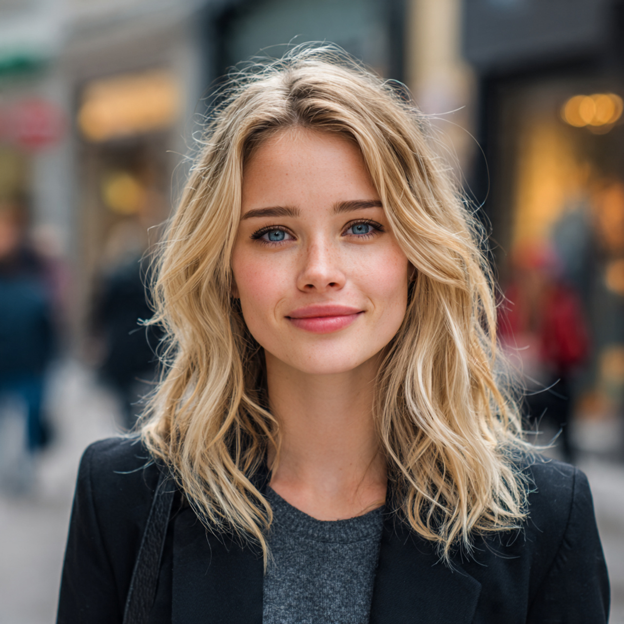 a young professional woman with a soft