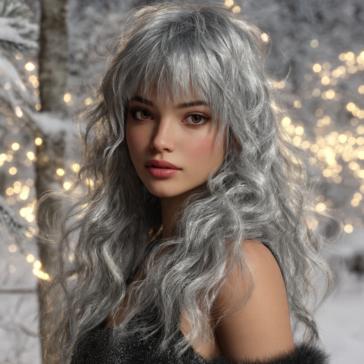 27 Wolf Cut for the Holidays Ideas: The Ultimate Guide 8 a young woman with a wolf cut