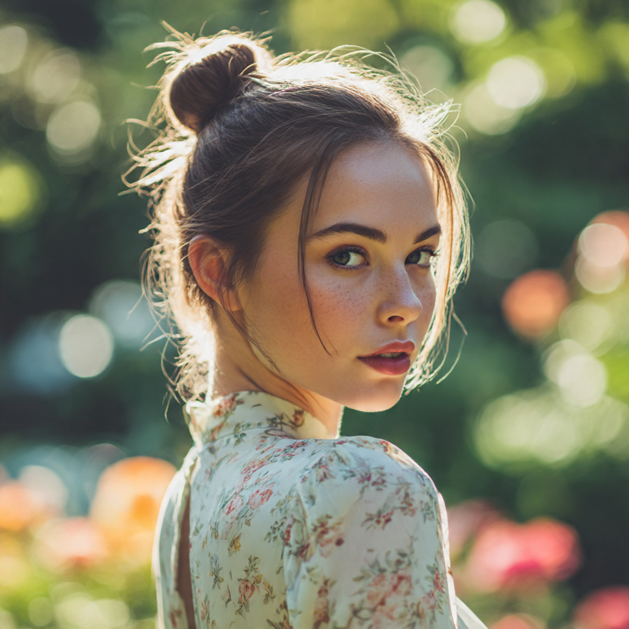 27 Chic & Easy Summer Hairstyles: Humidity-Proof Looks 1 a young woman with an effortless low