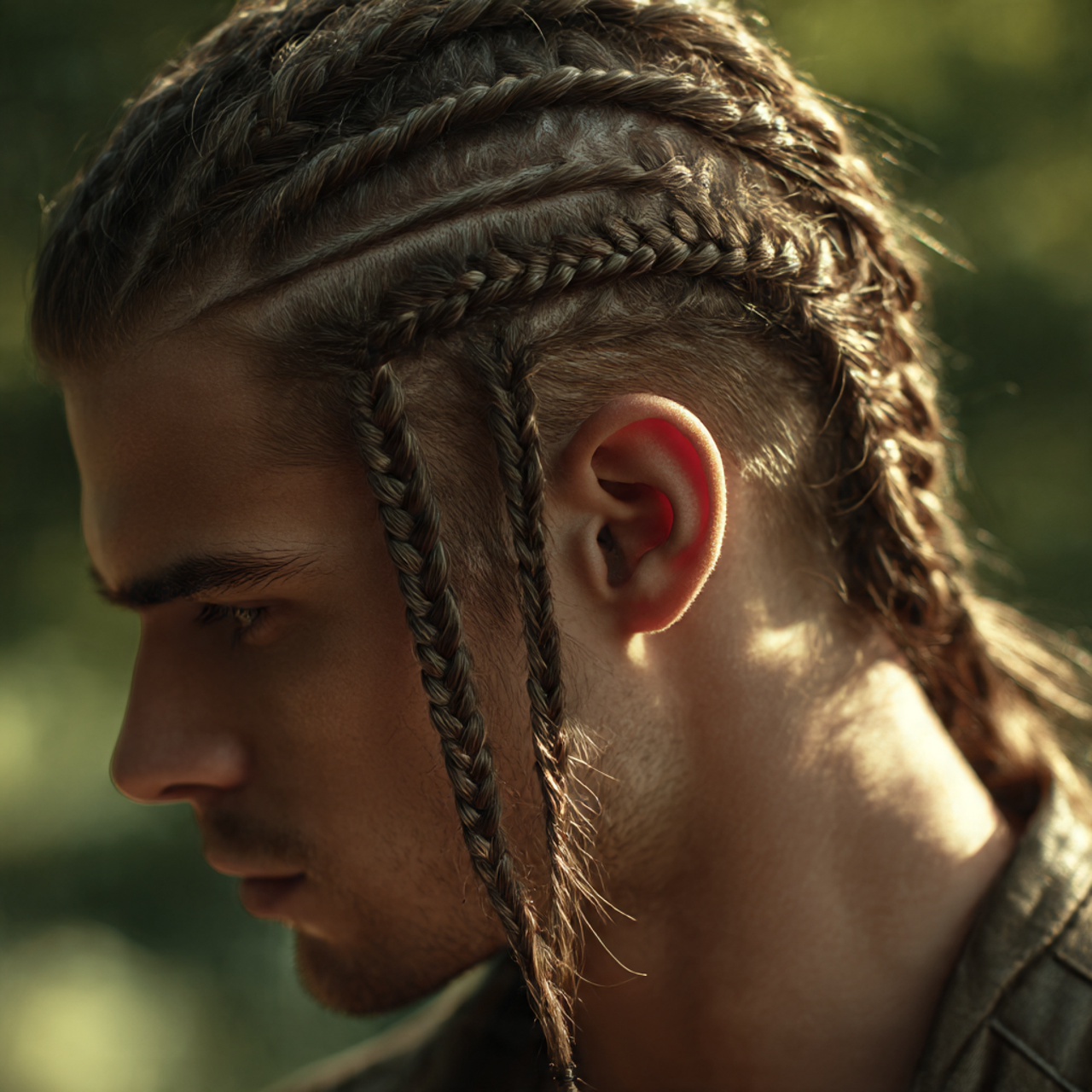 Master the Flow: 27 Long Haircuts for Men Ideas & Tips 17 close up realistic image of a man with 1