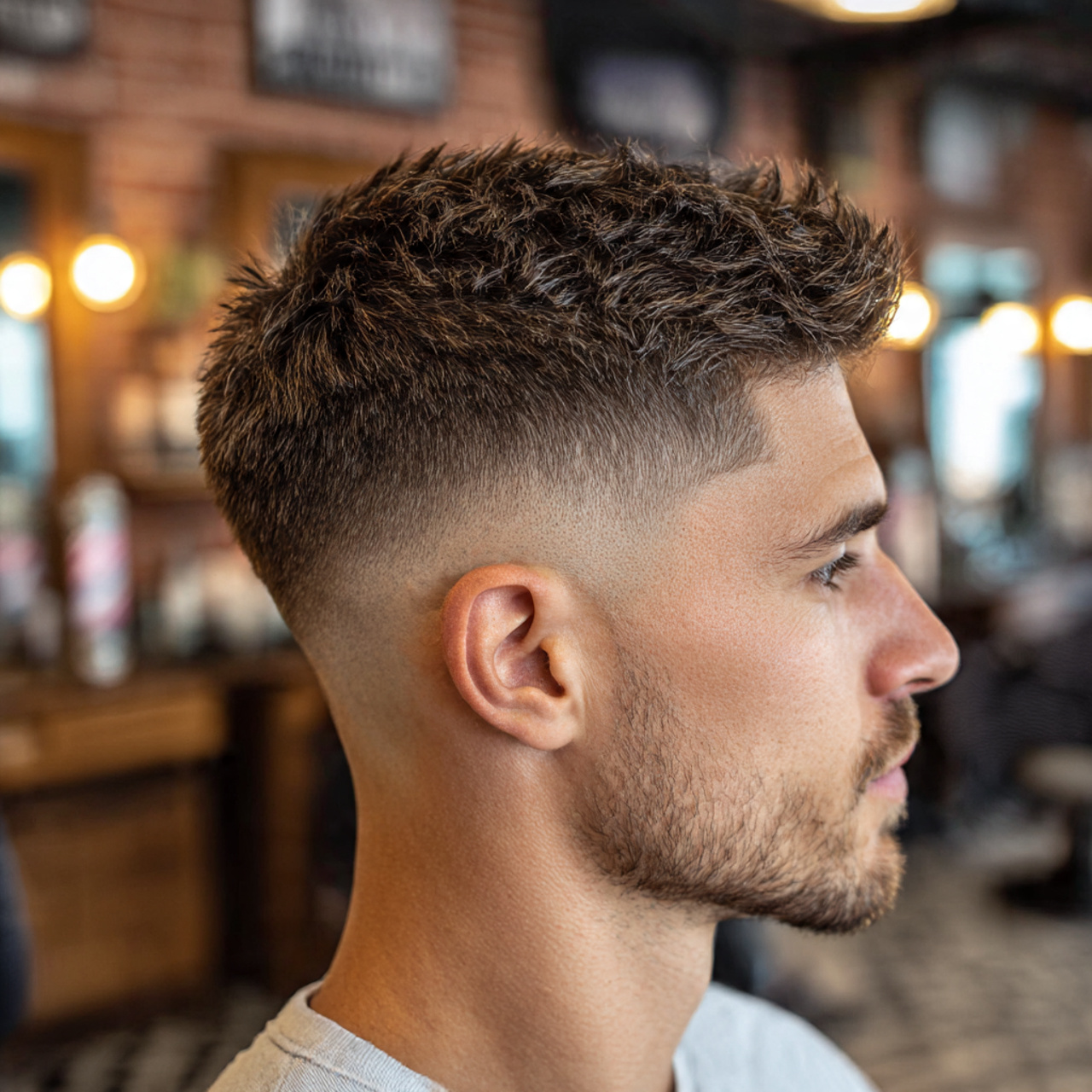 close up realistic image of a man with