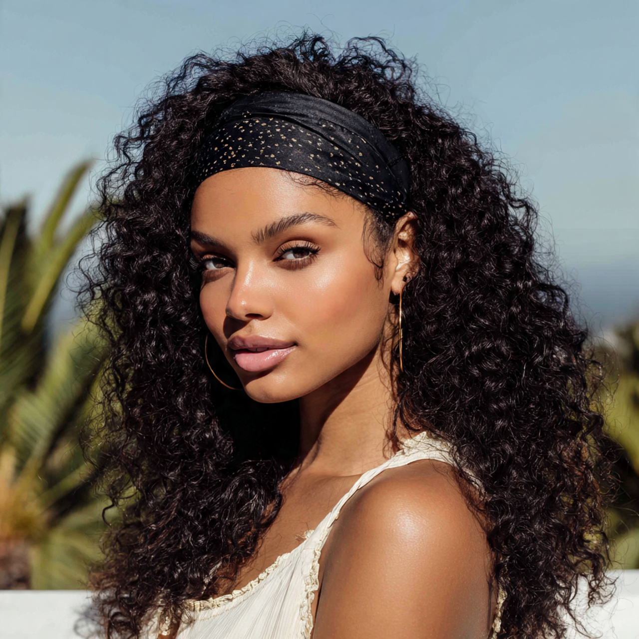 Hairstyles Deep Wave Hair: 20 Beautiful Styles for Volume, Shape, and Everyday Wear 18 deep wave headband style for women