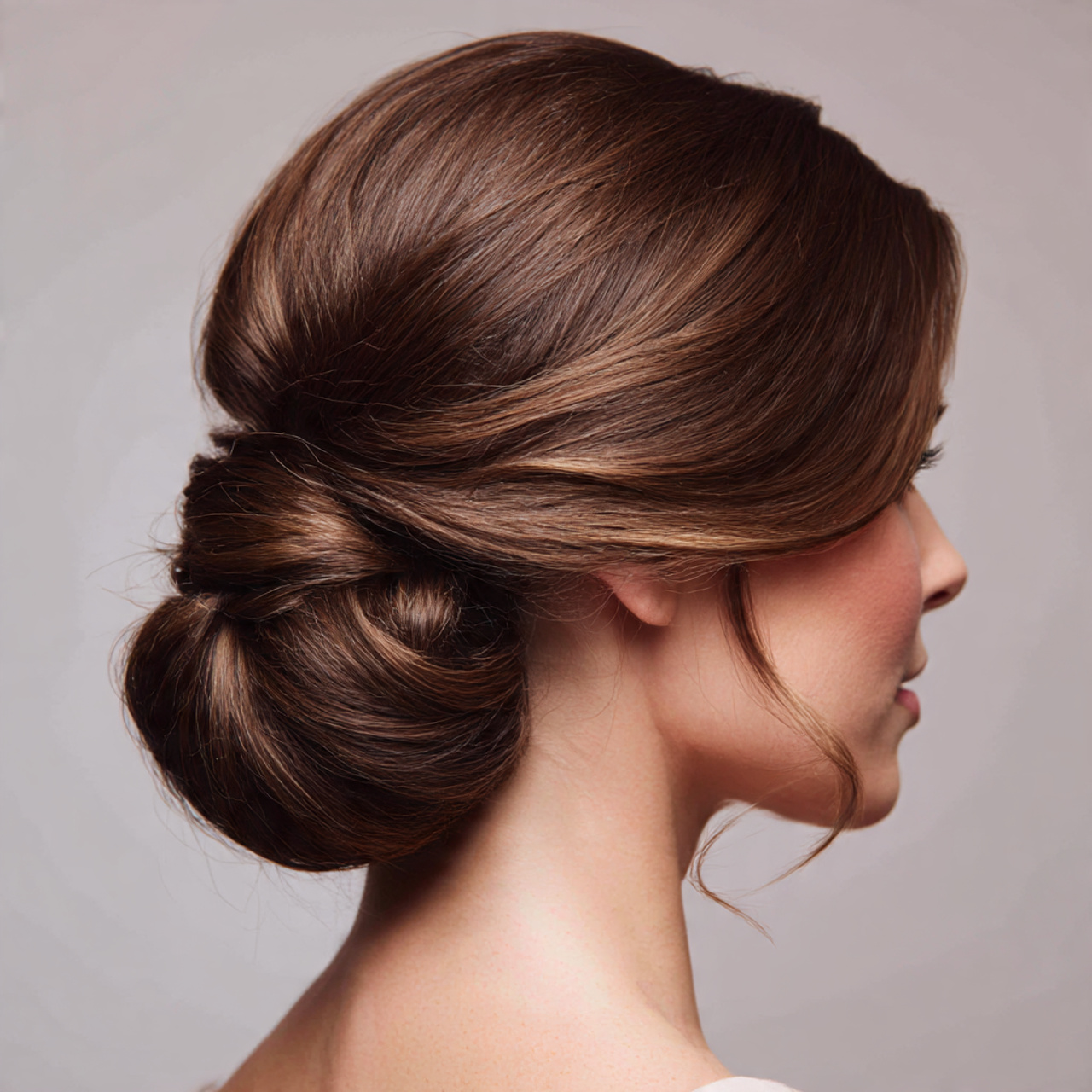 Long Hair Undos: 25 Elegant Styles to Elevate Your Look 3 elegant long hair styled into a low