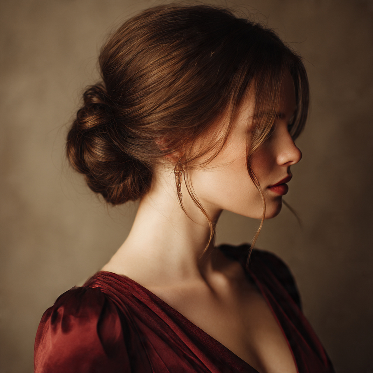 Best 30 Homecoming Hairstyles—Updos, Braids & Waves 14 elegant low chignon with lifted crown volume