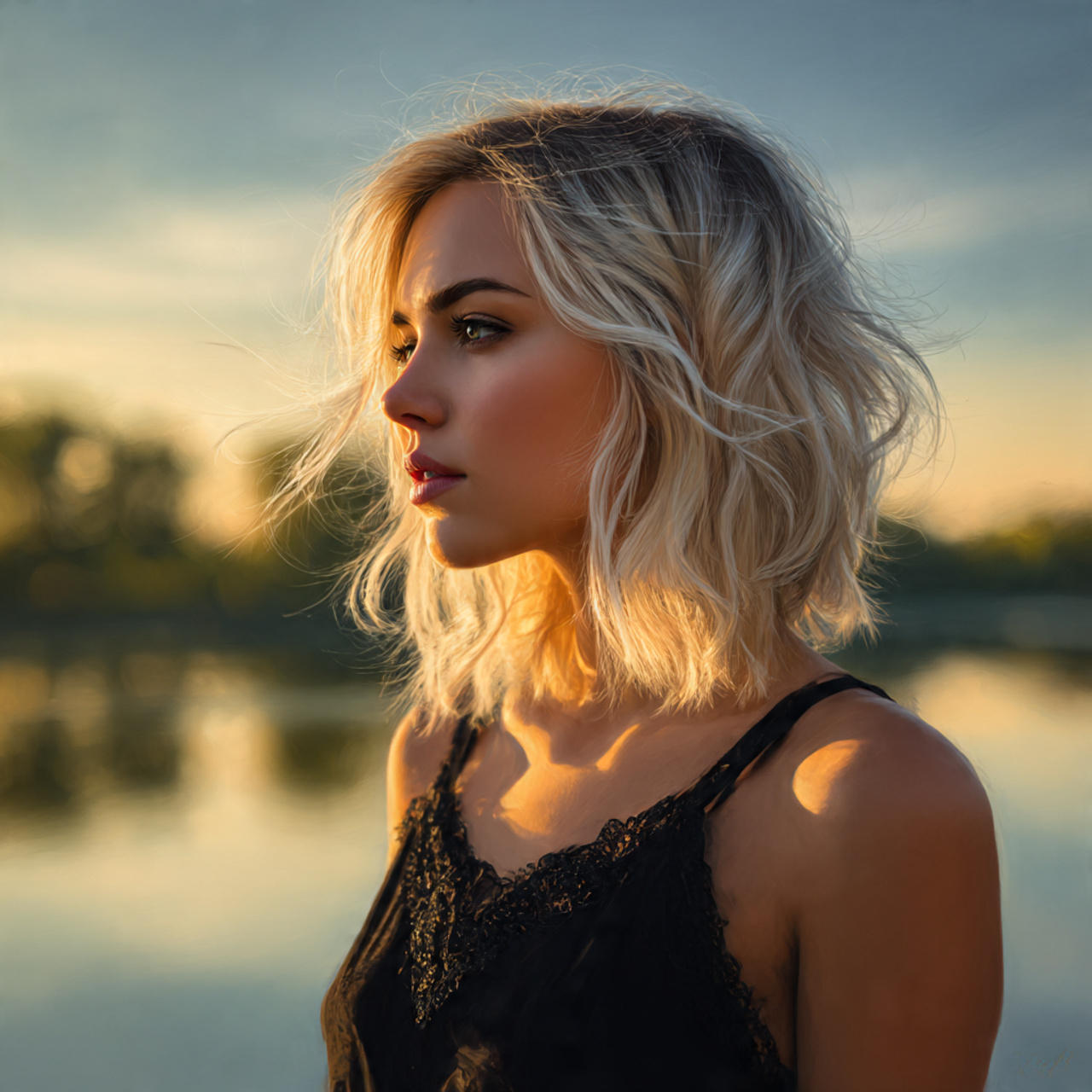 27 Gorgeous Peekaboo Hair Color Ideas Revealed To Enhance Looks 8 front facing portrait of a woman with platinum