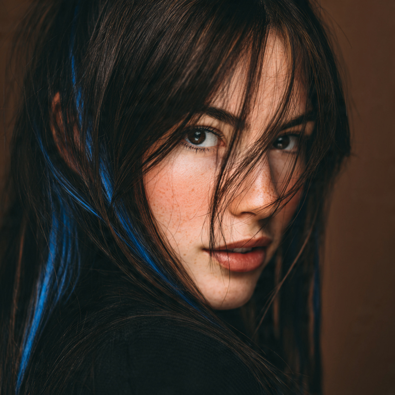 high definition portrait of a woman with a