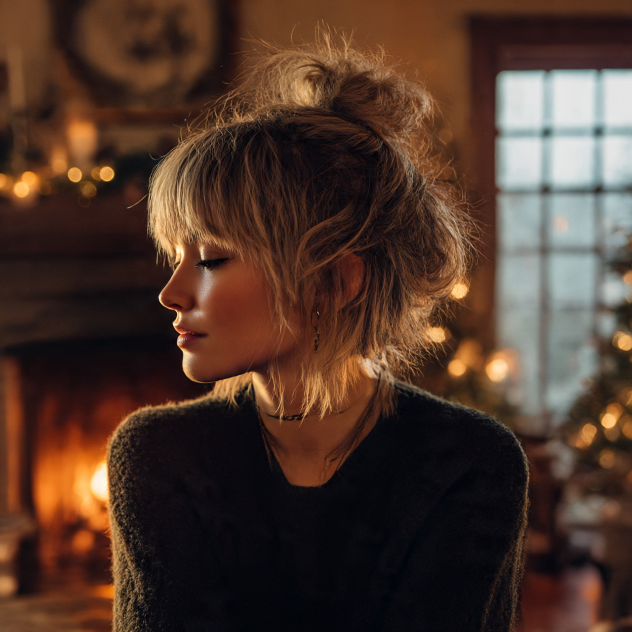 27 Wolf Cut for the Holidays Ideas: The Ultimate Guide 22 high resolution image of a woman with a