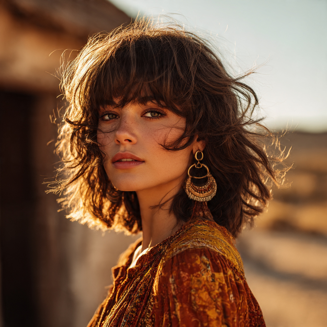 high resolution portrait of a woman with an