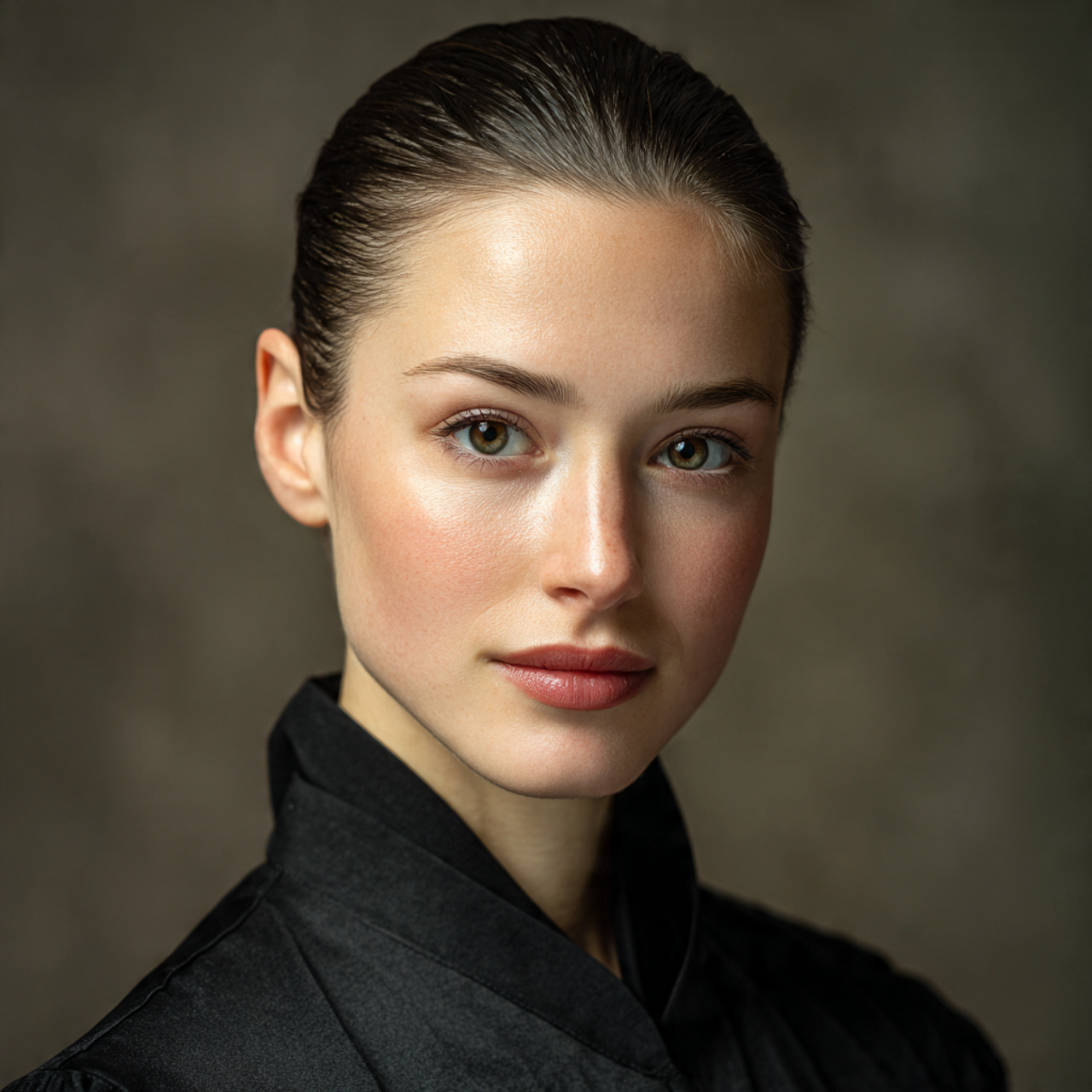 high resolution realistic portrait of a young woman 1