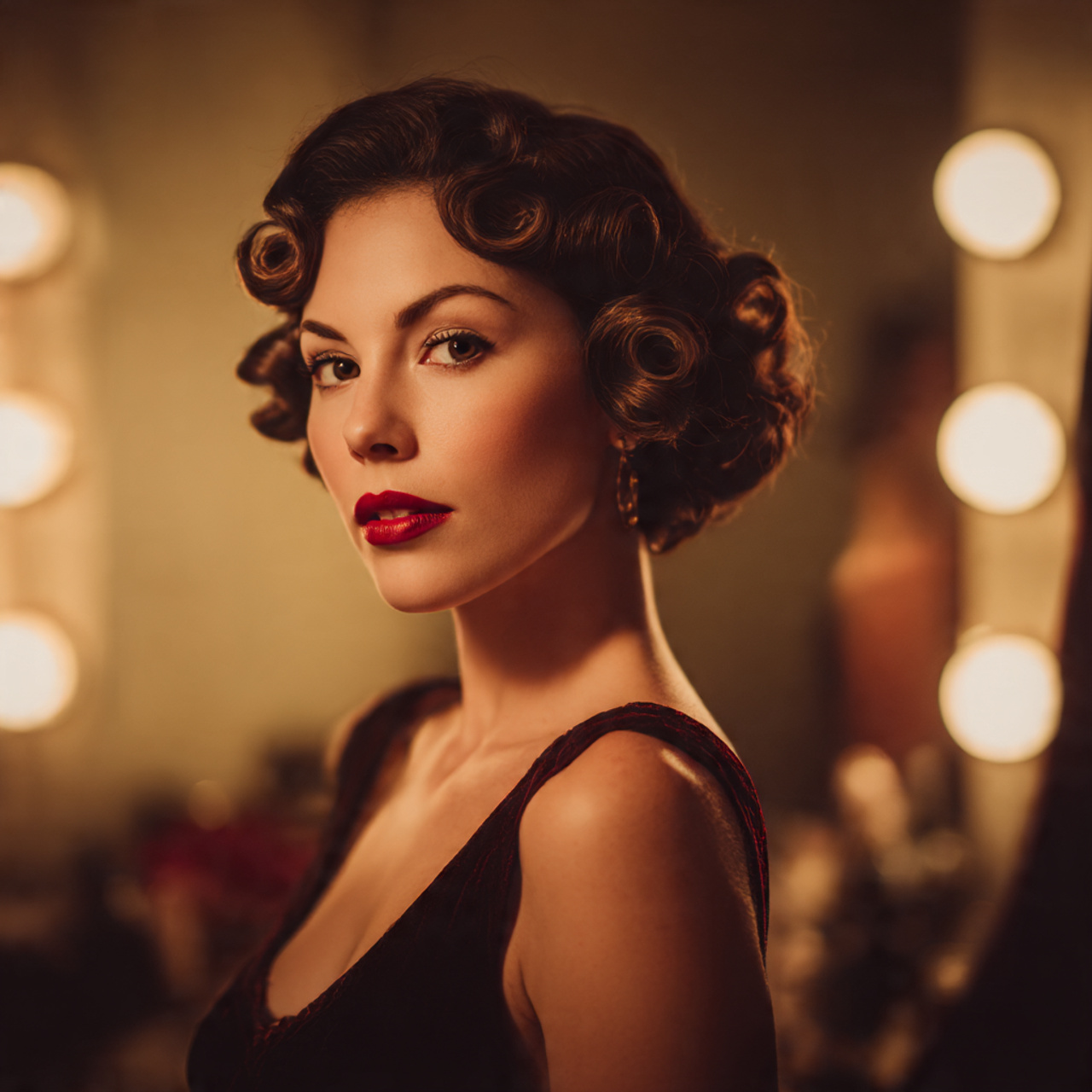 20 Stunning Valentines Hairstyles Ideas for a Romantic Date Night 14 highly realistic image of a woman wearing