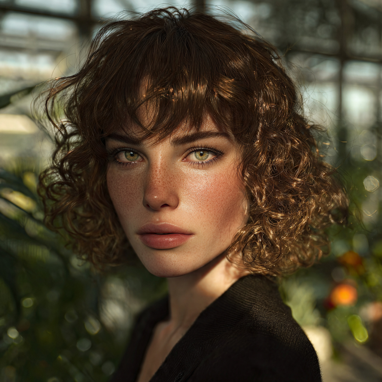 hyper real image of a woman with a