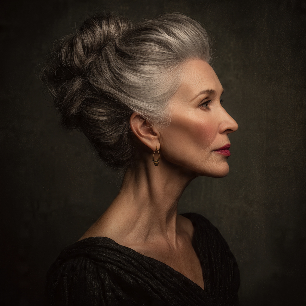 20 Elegant Hairstyles for 60 Year Olds for a Fresh Look 15 hyper realistic portrait of a 60 year 1