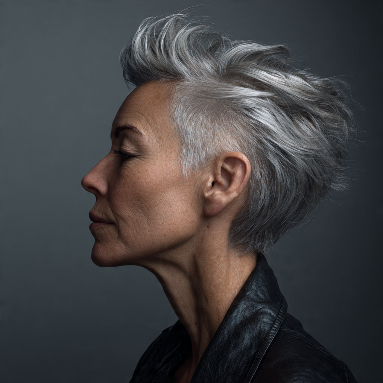20 Elegant Hairstyles for 60 Year Olds for a Fresh Look 20 hyper realistic portrait of a 60 year 2