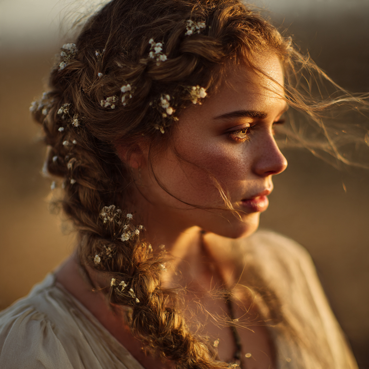 Best 30 Homecoming Hairstyles—Updos, Braids & Waves 23 long braid styled for homecoming with tiny